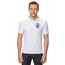 classic_polo_shirt с принтом ФК Крылья Советов Москва в Петрозаводске,  |  | Тематика изображения на принте: 