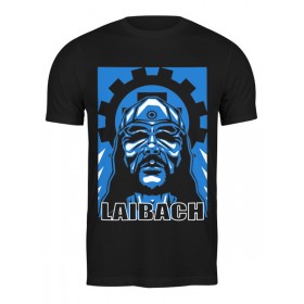 Мужская футболка с принтом Laibach / Milan Fras в Петрозаводске,  |  | 