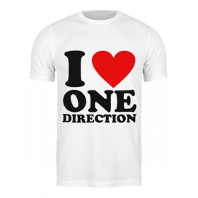 Мужская футболка с принтом One Direction в Петрозаводске,  |  | 
