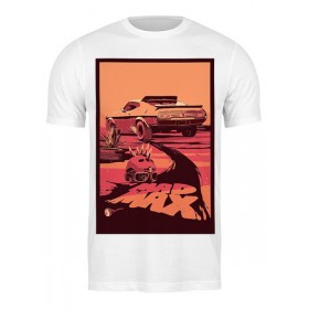 Мужская футболка с принтом Mad Max в Петрозаводске,  |  | Тематика изображения на принте: 