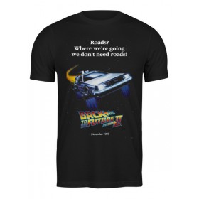 Мужская футболка с принтом Back To The Future II в Петрозаводске,  |  | 