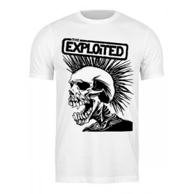 Мужская футболка с принтом The Exploited в Петрозаводске,  |  | 