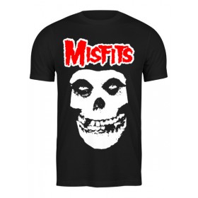 Мужская футболка с принтом Misfits в Петрозаводске,  |  | 