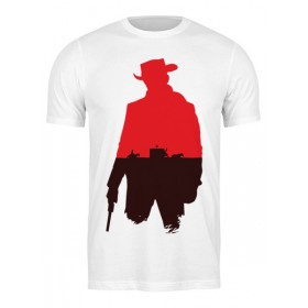Мужская футболка с принтом Джанго (Django) в Петрозаводске,  |  | Тематика изображения на принте: 