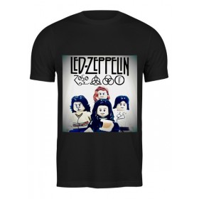 Мужская футболка с принтом Led Zeppelin - toys в Петрозаводске,  |  | 