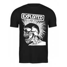 Мужская футболка с принтом The Exploited в Петрозаводске,  |  | Тематика изображения на принте: 