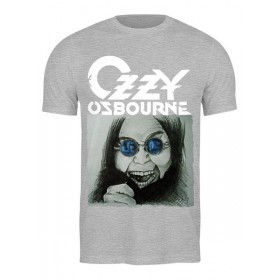 Мужская футболка с принтом Ozzy Osbourne в Петрозаводске,  |  | Тематика изображения на принте: 