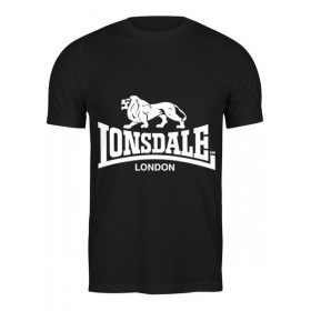 Мужская футболка с принтом lonsdale london в Петрозаводске,  |  | Тематика изображения на принте: 