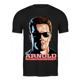 Мужская футболка с принтом Arnold Schwarzenegger в Петрозаводске,  |  | 