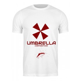 Мужская футболка с принтом Resident Evil: Umbrella Corporation в Петрозаводске,  |  | 