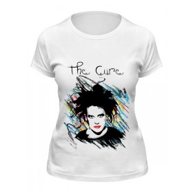 Женская футболка с принтом The Cure в Петрозаводске,  |  | 