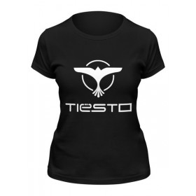 Женская футболка с принтом Tiesto (Тиесто) в Петрозаводске,  |  | 