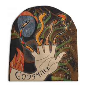 full_print_beanie с принтом Бомбер Godsmack в Петрозаводске,  |  | 