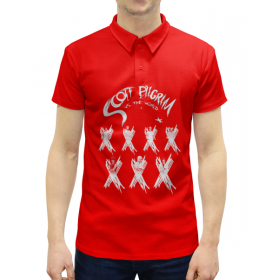 full_print_man_polo с принтом Scott Pilgrim в Петрозаводске,  |  | 