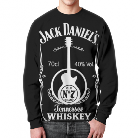 full_print_sweatshirt с принтом Jack Daniels в Петрозаводске,  |  | 