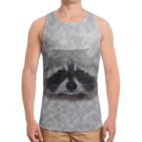 full_print_tanktop с принтом Енот в Петрозаводске,  |  | 