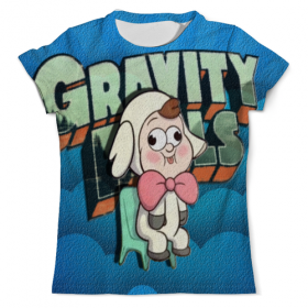 Мужская футболка 3D с принтом Gravity falls в Петрозаводске, Футболка с нанесением полноцветного изображения по всей поверхности может быть выполнена в двух вариантах - ХЛОПОК и СИНТЕТИКА. | Хлопок - ткань из 100% хлопка высшего качества пенье.  <br>Синтетика - ткань с высоким содержанием синтетического волокна (до 80%).  Материал хорошо тянется, имеет приятную на ощупь фактуру | 