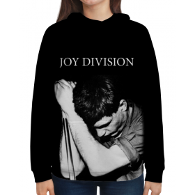 full_print_woman_hoodie с принтом Joy Division в Петрозаводске,  |  | 