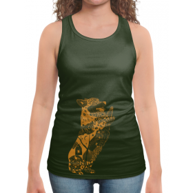 full_print_woman_tanktop с принтом Осень и корги в Петрозаводске,  |  | 