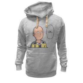 hoodie с принтом One Punch Man в Петрозаводске,  |  | Тематика изображения на принте: 