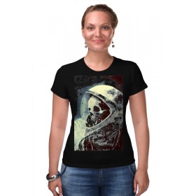 Женская футболка стрэйч с принтом мертвый космос в Петрозаводске,  |  | 