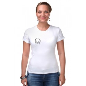 Женская футболка стрэйч с принтом OWSLA T-Shirt JadeFuture White в Петрозаводске,  |  | 