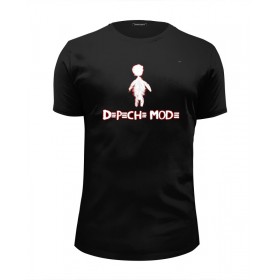 Мужская футболка Premium с принтом Depeche Mode в Петрозаводске, Белый, черный, серый меланж, голубой: 100% хлопок, плотность 160 гр. Остальные цвета: 92% хлопок, 8% лайкра, плотность 170-180гр. |  | 
