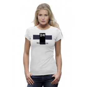 Женская футболка Premium с принтом Depeche Mode в Петрозаводске,  |  | 