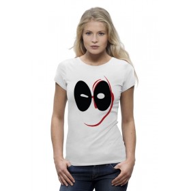 Женская футболка Premium с принтом Дэдпул (Deadpool) в Петрозаводске,  |  | 