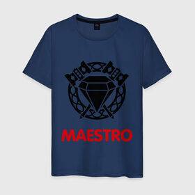Мужская футболка хлопок с принтом Dwarf Fighter - Maestro в Петрозаводске, 100% хлопок | прямой крой, круглый вырез горловины, длина до линии бедер, слегка спущенное плечо. | line age | lineage | линейка | маэстро
