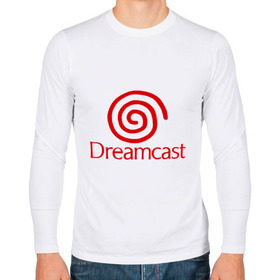 Мужской лонгслив хлопок с принтом Dreamcast в Петрозаводске, 100% хлопок |  | dreamcast | sega | видеоигры | приставки | сега