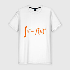 Мужская футболка премиум с принтом Sex Fun в Петрозаводске, 92% хлопок, 8% лайкра | приталенный силуэт, круглый вырез ворота, длина до линии бедра, короткий рукав | Тематика изображения на принте: забава | интеграл | переменная | уравнение | формула
