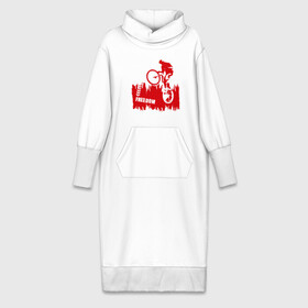 Платье удлиненное хлопок с принтом Велосипед в Петрозаводске,  |  | streeet | xtream | велик | вело | велосипед | стрит | экстрим