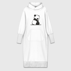 Платье удлиненное хлопок с принтом Панда в Петрозаводске,  |  | панда