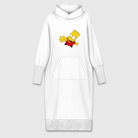 Платье удлиненное хлопок с принтом Simpsons (8) в Петрозаводске,  |  | гомер