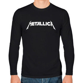 Мужской лонгслив хлопок с принтом Metallica (5) в Петрозаводске, 100% хлопок |  | rock