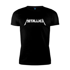 Мужская футболка премиум с принтом Metallica (5) в Петрозаводске, 92% хлопок, 8% лайкра | приталенный силуэт, круглый вырез ворота, длина до линии бедра, короткий рукав | rock