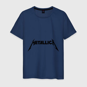 Мужская футболка хлопок с принтом Metallica (3) в Петрозаводске, 100% хлопок | прямой крой, круглый вырез горловины, длина до линии бедер, слегка спущенное плечо. | hard | heavy | heavy metal | metalica | metall | metallica | rock | trash metal | металика | металл | рок | трэш метал | хеви метал