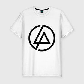 Мужская футболка премиум с принтом Linkin park (5) в Петрозаводске, 92% хлопок, 8% лайкра | приталенный силуэт, круглый вырез ворота, длина до линии бедра, короткий рукав | linkin | park | линкин парк