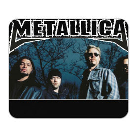 Коврик прямоугольный с принтом Metallica (2) в Петрозаводске, натуральный каучук | размер 230 х 185 мм; запечатка лицевой стороны | металлика