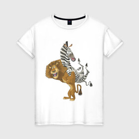 Женская футболка хлопок с принтом Мадагаскар (7) в Петрозаводске, 100% хлопок | прямой крой, круглый вырез горловины, длина до линии бедер, слегка спущенное плечо | madagascar | мадагаскар