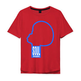 Мужская футболка хлопок Oversize с принтом soul music в Петрозаводске, 100% хлопок | свободный крой, круглый ворот, “спинка” длиннее передней части | джаз | музыка | соул