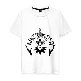 Мужская футболка хлопок с принтом Lacrimosa в Петрозаводске, 100% хлопок | прямой крой, круглый вырез горловины, длина до линии бедер, слегка спущенное плечо. | heavy metal | metal | rock | trash metal | метал | панки | рок | трэш метал | хеви метал