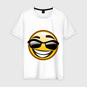 Мужская футболка хлопок с принтом Emoticons tonygines (3) в Петрозаводске, 100% хлопок | прямой крой, круглый вырез горловины, длина до линии бедер, слегка спущенное плечо. | 