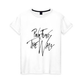 Женская футболка хлопок с принтом Pink Floyd в Петрозаводске, 100% хлопок | прямой крой, круглый вырез горловины, длина до линии бедер, слегка спущенное плечо | rock