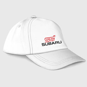 Бейсболка с принтом Subaru STI в Петрозаводске, 100% хлопок | классический козырек, металлическая застежка-регулятор размера | impreza | sti | subaru | subaru impreza sti | subaru impreza wrx sti | subaru sti | subaru wrx sti | wrx | импреза | субару | субару сти