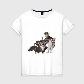 Женская футболка хлопок с принтом Мадагаскар (11) в Петрозаводске, 100% хлопок | прямой крой, круглый вырез горловины, длина до линии бедер, слегка спущенное плечо | 