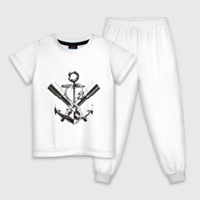 Детская пижама хлопок с принтом Pirats (2) в Петрозаводске, 100% хлопок |  брюки и футболка прямого кроя, без карманов, на брюках мягкая резинка на поясе и по низу штанин
 | пират