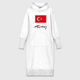 Платье удлиненное хлопок с принтом Turkey (2) в Петрозаводске,  |  | turkey | алания | анталья | белек | отдых в турции | отпуск в турции | турецкий флаг | турция | флаг турции
