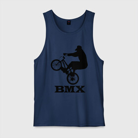 Мужская майка хлопок с принтом BMX (3) в Петрозаводске, 100% хлопок |  | bmx | бмх | велик | вело | велосипед | велосипедист | велоспорт | райдер | фрирайд | экстремальный спорт | экстрим